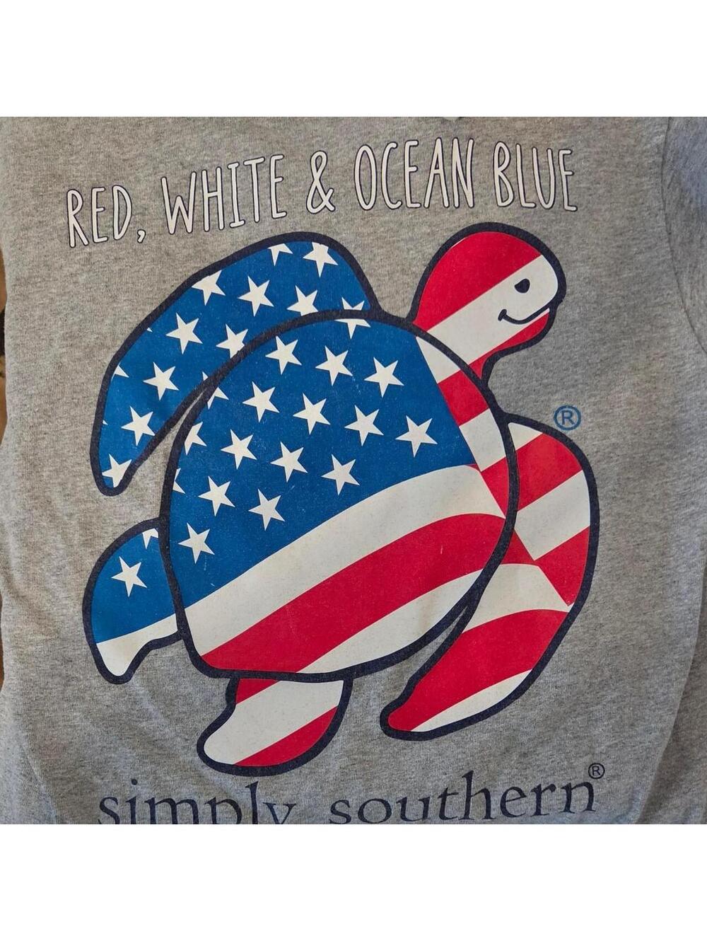 Simply Southern Women's Grey Tshirt